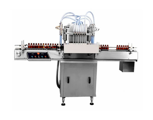 Semi Automatic Linear Vacuum Filling Machine