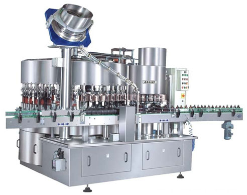 Automatic Monoblock Gravity Filling and Sealing Machine