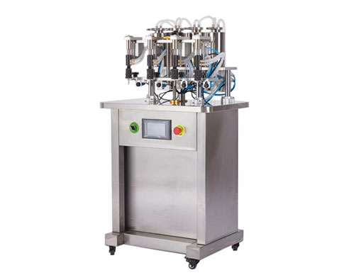 Semi Automatic Linear Vacuum Filling Machine
